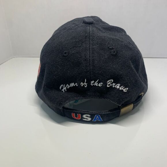 USA American Eagle Home of the Brave Ball  Hat - Picture 3 of 7